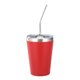 thumbnail image 1 of Vasos de acero inoxidable para niños con tapas a prueba de derrames, pajitas y fundas de silicona, 12 oz, sin BPA, aislados, para bebidas frías y calientes, 1 of 5