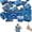 Blue-10 Bill & Card Slots#2, variant on Graduation Exploding Money Box – 2026 Surprise Pop up Graduation Gift Box with DIY Bouncy Confetti Card, Fillable Box for Cash, Gift Cards, Party Favor Decorations (Blue-10 Bill & Card Slots)