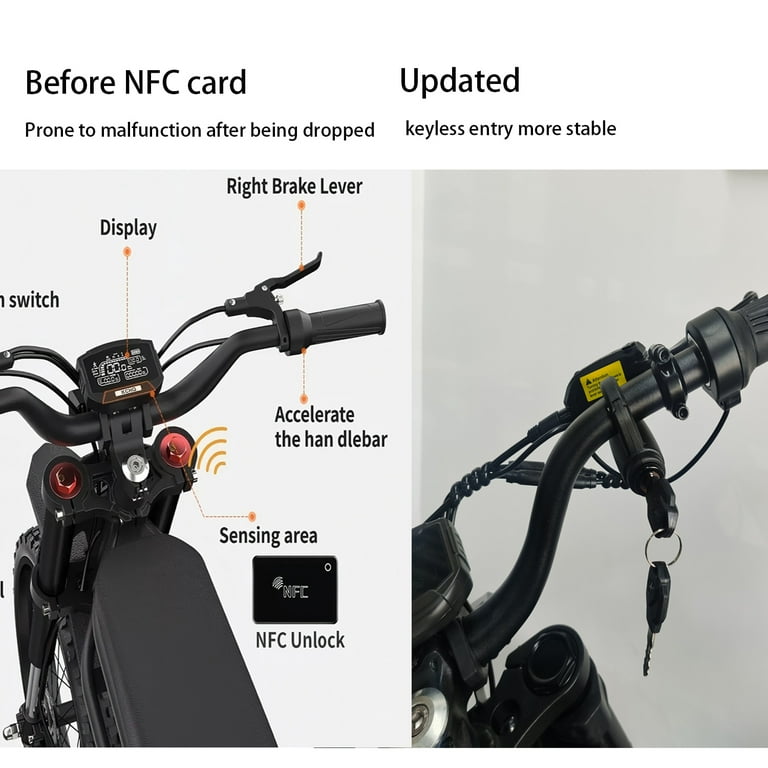 Ridingtimes GT73 Electric Dirt Bike for Adults,2400W Motor 48V18