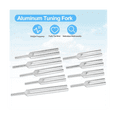 thumbnail image 4 of 9 Silver Tuning Forks for Healing Chakras, Sound Therapy, Maintaining Perfect Harmony of Body, Mind and Spirit, 4 of 6