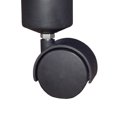 thumbnail image 2 of Regency Kee 48" Round Height Adjustable Classroom Table - Mocha Walnut & 4 Andy 18-in Stack Chairs- Navy Blue, 2 of 5