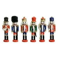 thumbnail image 3 of 6 piezas de títeres de Cascanueces Macarena 13 cm Adornos navideños Figuras de Cascanueces, 3 of 8