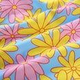 thumbnail image 7 of Women Swimsuits Print Back Openwork Long Sleeve One Piece Bathing Suit,Yellow,S, 7 of 7