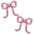 thumbnail image 1 of Globos de Moño Elaliyi 2 Pzs Rosa 53 cm Decoración para Fiesta, 1 of 3