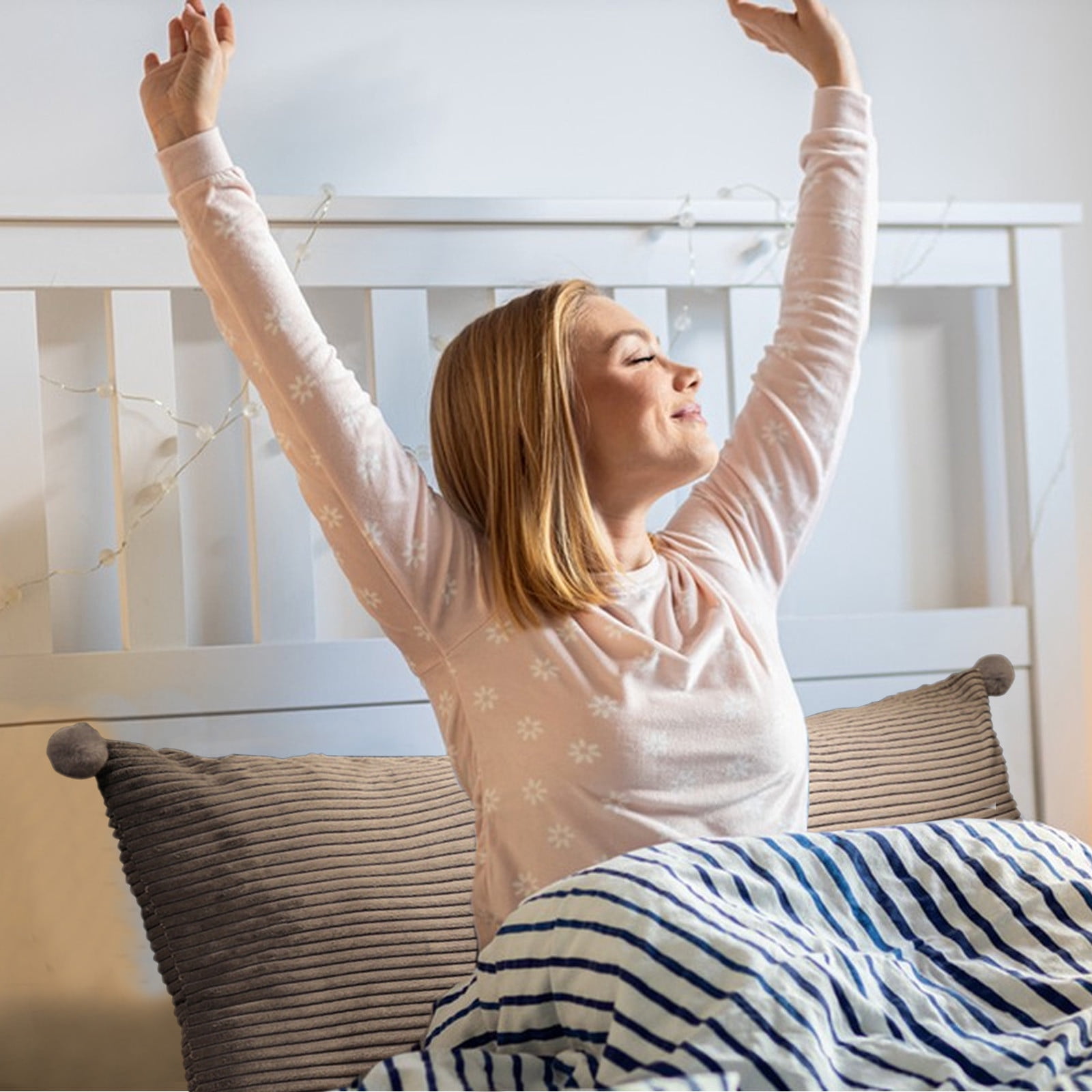 Luxurious Extra Long Cooling Body Pillow with Shredded Memory Foam - Perfect for Adults - Complete with Zippered Pillowcase and Core for Optimal Sleep Comfort