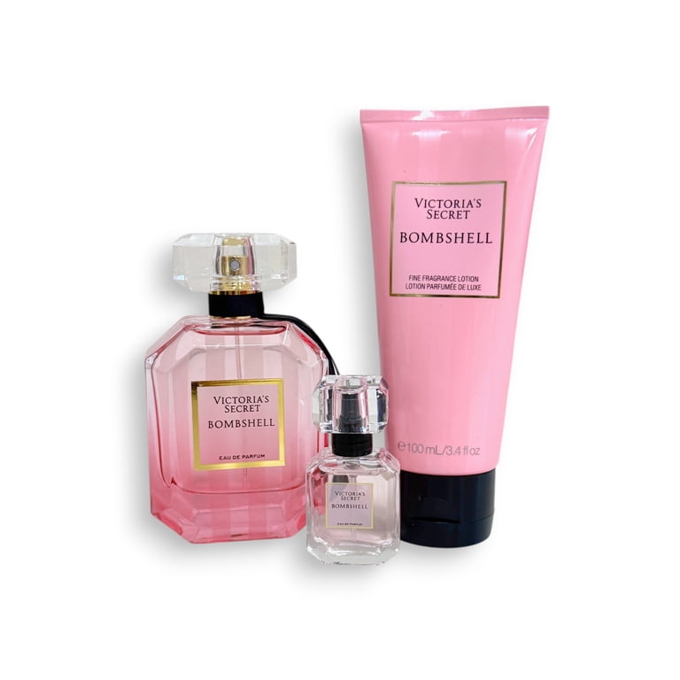 Victoria's Secret 3 Piece Bombshell Eau De Parfum & Lotion Gift