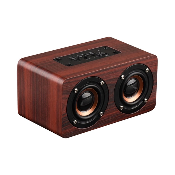 Computadora de madera K5, escritorio con sonido, mini regalo, altavoz pequeño, tarjeta de inicio, altavoz Bluetooth inalámbrico
