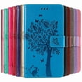 thumbnail image 2 of Wallet Case For Huawei P Smart 2018 2019 2020 2021 P8 P9 P20 P30 P40 Lite Pro 2017 Cute Cat Tree Card Slots Protect Cover D06F Grey For P30, 2 of 6