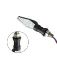 thumbnail image 5 of Unique Bargains 4pcs Motorbike Turn Signal Lights Blue Amber Light 12V for Motorbike Scooter LED Transparent Shell, 5 of 6