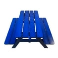thumbnail image 2 of s Blue Solid Wood Table Chair - Wonderful For ' And Excellent Painting Puzzle Making, 2 of 4