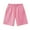 Pink, variant on Tiijoy Toddler Boys High Rise Knit Casual Shorts Solid Plain Knee-Length Active Shorts