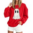 thumbnail image 6 of Enjoytime Sweatshirts for Women Halloween Sweatshirt Print Crewneck Fall Winter Long Sleeve Pullover Shirts Tops Fashion Clothes 2026, 6 of 7