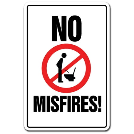 Pistol Range Targets - NO MISFIRES Decal gun lover hunter target pistol rifle NRA range | Indoor/Outdoor | 5