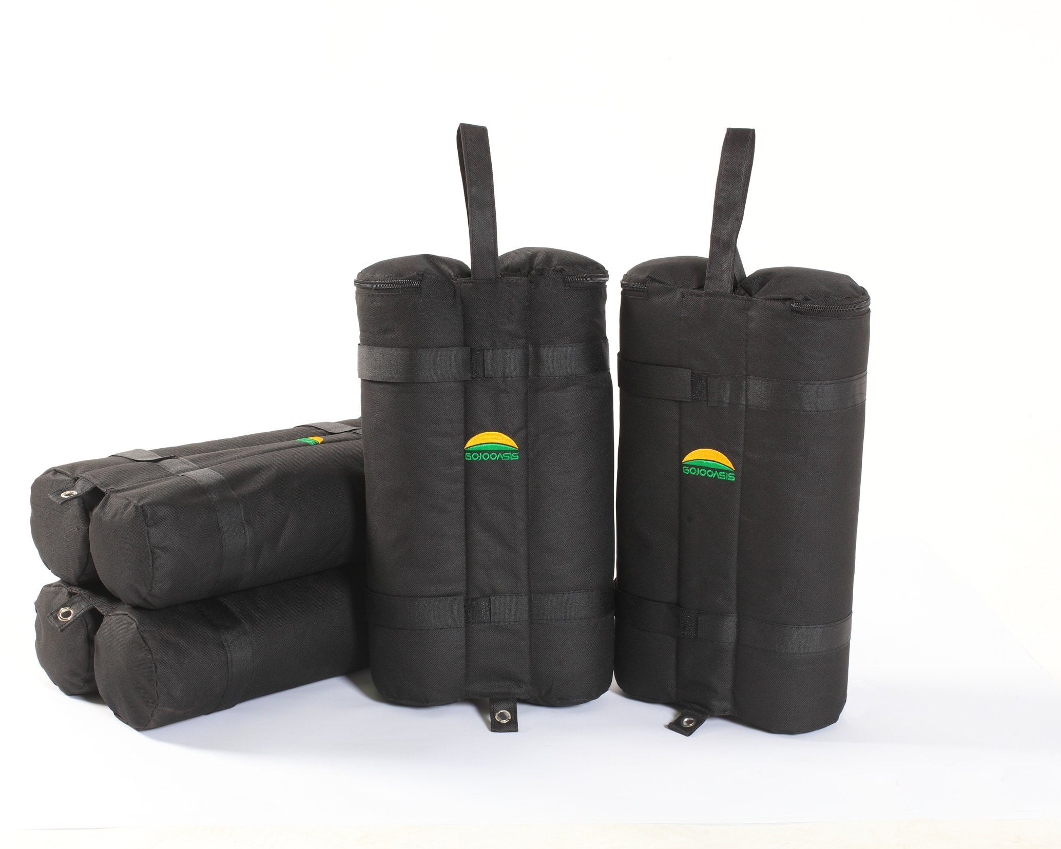 Set of 4 Caravan Canopy Outdoor Canopy Weight Bags Black