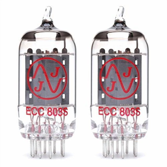 Paire de Tubes à Vide Préampli JJ ECC803s / Hi-Performance 12AX7
