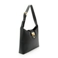 thumbnail image 2 of Pre-Owned Salvatore Ferragamo Leather Gancio Trifolio Large Shoulder Bag, 2 of 11