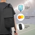 thumbnail image 2 of Pickleball Paddles Set Of 1, Fiberglass Surface, Ice Crystal Print, 1 Paddle, 2 Balls & Bag, 2 of 5
