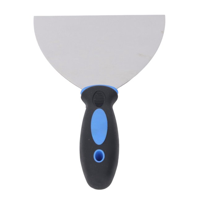 2PCS Putty Applying Tools Stainless Steel Spatula Set for Repairing Drywall, Wallpaper Removing, with Comfortable Handle and Hole for Hanging