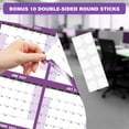 thumbnail image 7 of AWANFI 2027 Wall Calendar Dry Erase - 36" x 24", Double Sided Erasable & Reusable Yearly Wall Calendar Large Schedule Planner for Home, Office, Plan Organizer, 7 of 7