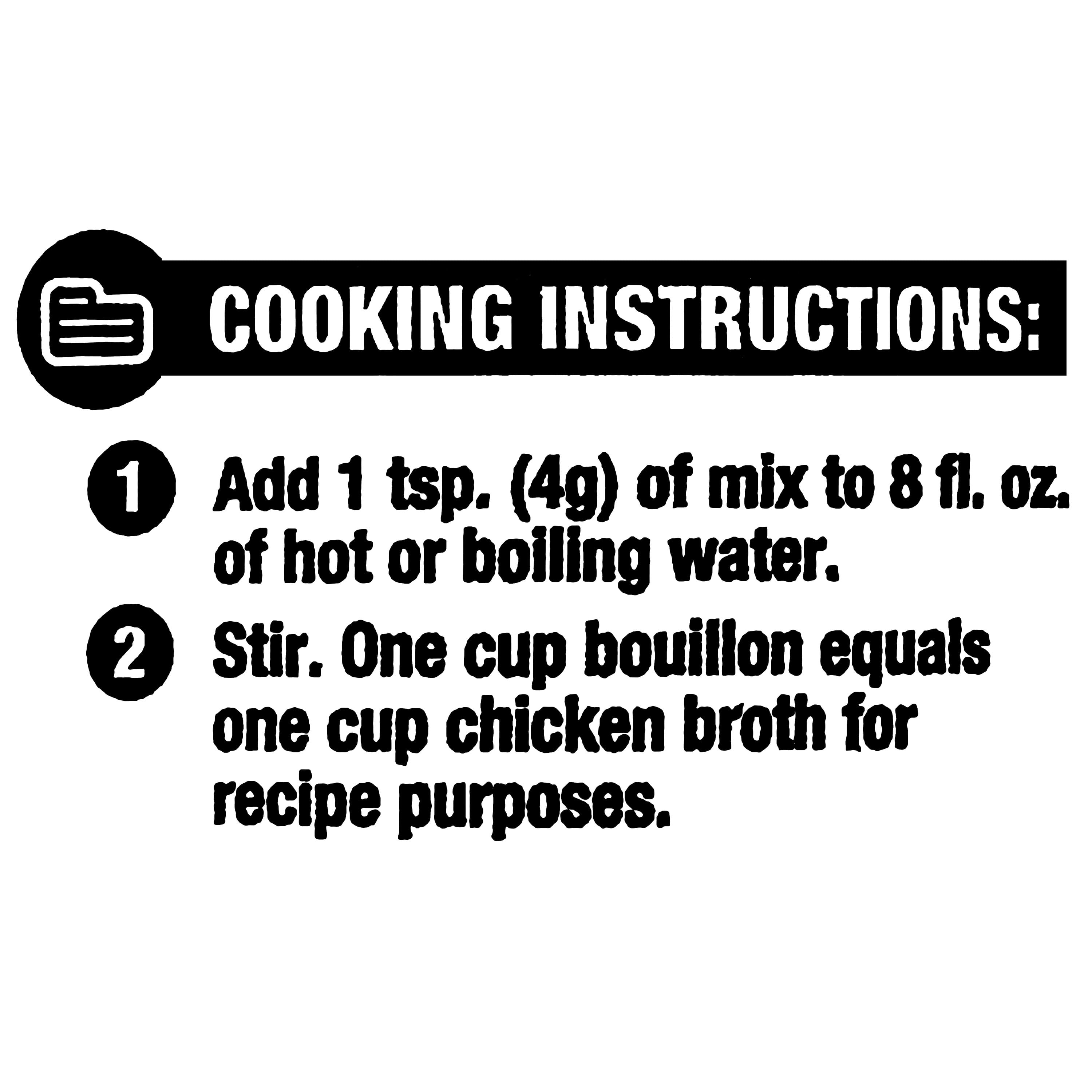 Great Value Chicken Bouillon Powder 3.75 oz Jar (Shelf-Stable)