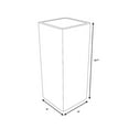 thumbnail image 6 of LeisureMod Marquee Fiberstone and MGO Clay Planter, Mid-Century Modern Square Blue Planter Pot for Indoor and Outdoor Home (20" H), 6 of 9