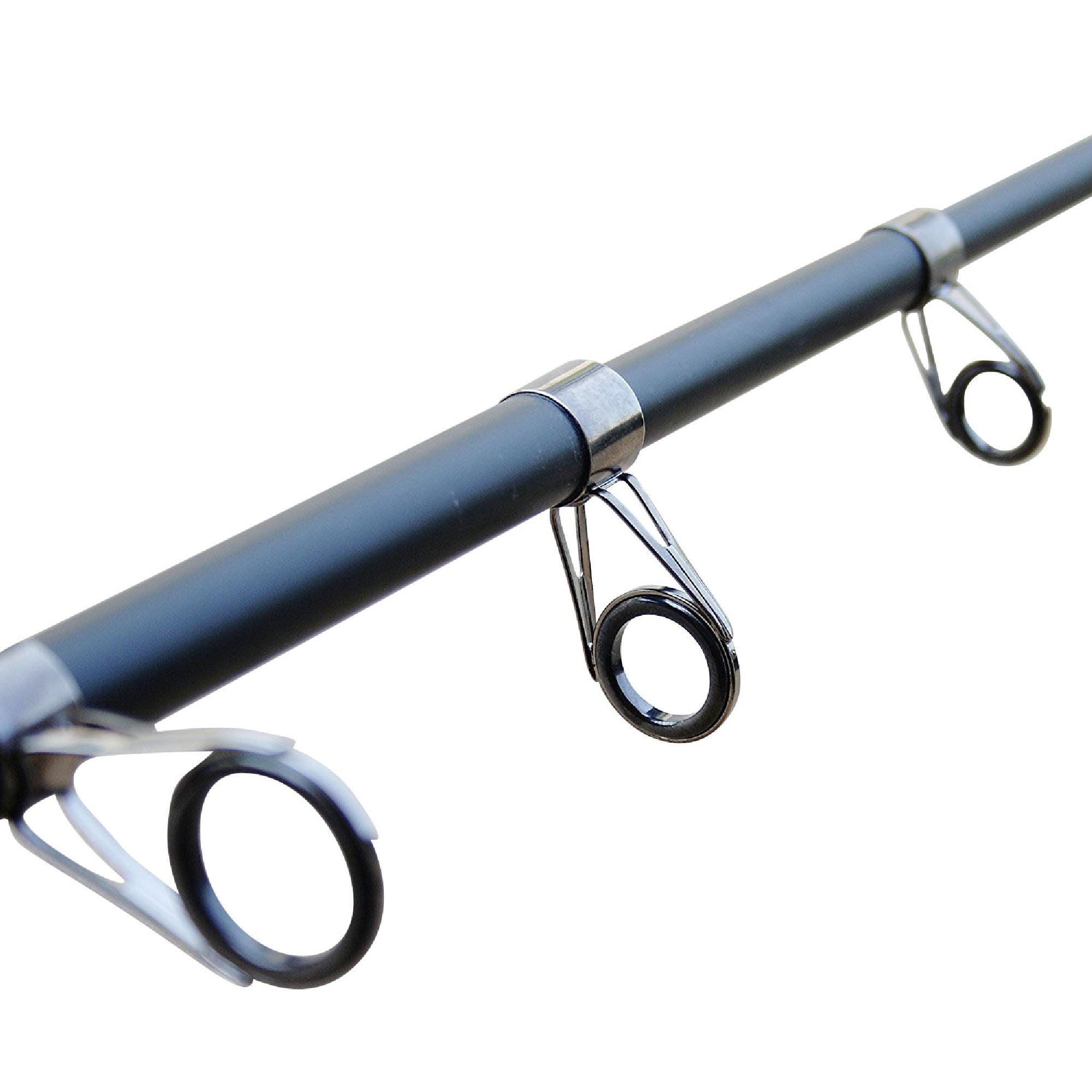 CarbonZeal Carbon Fiber Travel Spinning Telescopic Fishing Rod Graphite Super Hard Portable Retractable Fishing Pole Boat Sea Saltwater Freshwater Fishing Rod Pole