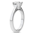 thumbnail image 2 of Earth Jewel 1.81 Ct Lab Created Diamond Engagement Ring - Stunning 14K White Gold Plated Ring - Round Cut Diamond Ring for Women - Solitaire Style - Perfect for Proposaland Special Celebrations, 2 of 3