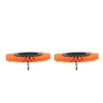 thumbnail image 2 of Accesorio de cepillo de taladro, paquete de 2 cepillos de taladro de 3,5 pulgadas para decoración cabezal de cepillo de taladro eléctrico para alfombras valor excepcional, 2 of 7