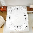 thumbnail image 6 of Manfei Tribal Snake Bed Sheets Set King Size, Bohomian Hippie Animal Bed Sheets King, Flower Moth Bedding King Size, Super Cozy Bedroom Decorative, 4pcs, 6 of 7