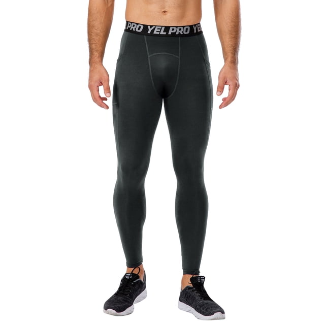 Hombres Pantalones deportivos Fleece Cálido Bodycon Elástico Bolsillo que absorbe la humedad Correr Abanopi Los hombres pantalones deportivos
