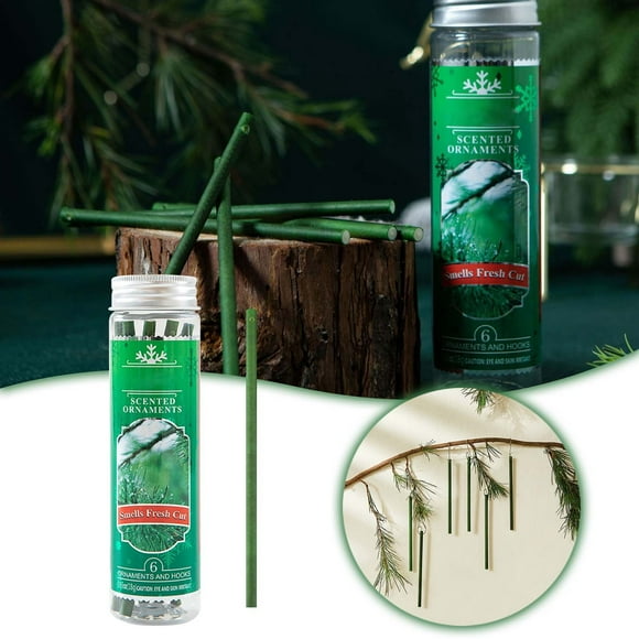 Accessoires de Parfum pour la Maison, Événements et Fêtes, avec Bâtonnets de Parfum en Bois et Crochets, Inclut une Bouteille, Total de Six pour une Maison Fraîche
