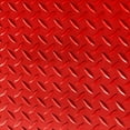 thumbnail image 2 of 2.5MM Thick Garage Floor Mat Rolls Heavy Duty Diamond Plate PVC Vinyl Non-Slip Garage Flooring Roll, Red, 2 of 10