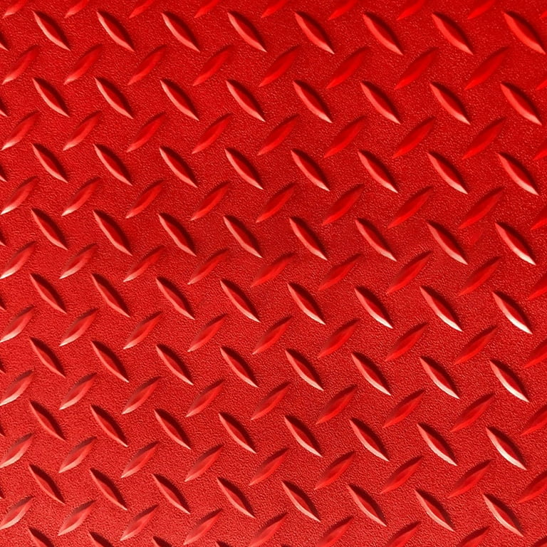 Heavy Duty Garage Floor Mat Rolls Diamond Plate Thickened PVC Non-Slip  Garage Flooring Roll 