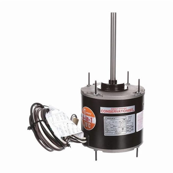 Century Condenser Fan Motor,1/8 to 1/3 HP,825rpm ORM5488BF