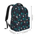 thumbnail image 2 of Fotbe Animal Footprints Mochila Casual con Estampado para Escuela, Viajes y Actividades al Aire Libre - Duradera, Ligera y Cómoda, 2 of 5