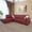Wine Red, variant on Lifestyle Furniture Smith Left-Facing Sectional Sofa Set in Chocolate/Brown