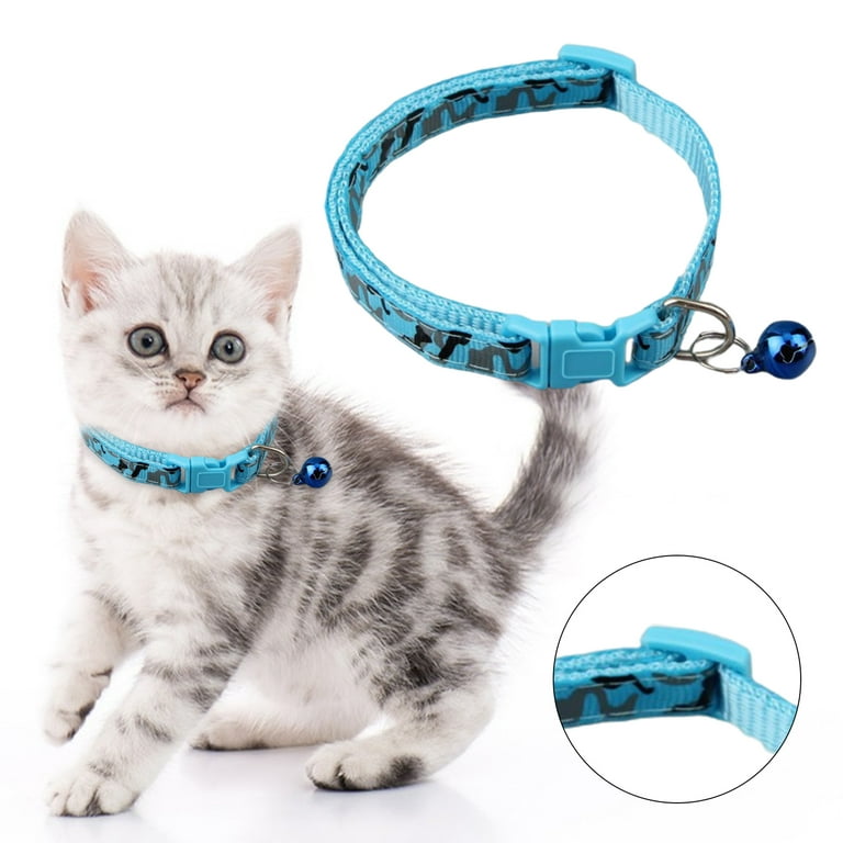 Diy cat top collar with bell