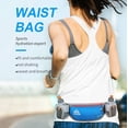 thumbnail image 5 of AONIJIE Running Hydration Belt with 2 Water Bottles, Bounce-Free Waist Pouch for Runners, 5 of 8