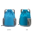 thumbnail image 2 of Bolsas De Hombro Bolsa Deportiva Oxford Baloncesto Gran Capacidad Con Cordón para Exterior Azul Ndcxsfigh Para Estrenar, 2 of 3
