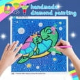 thumbnail image 7 of Dream Fun 5D Diamond Painting Kits for Kids, Gem 3D Diamond Painting Kit Birthday Gifts for 9-12 Year Old Boys Girls Turtle Diamond Paintings Accessories Art and Craft Sets for Kid Teen Presents, 7 of 7