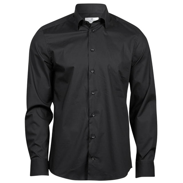 Tee Jays Chemise de Luxe Extensible à Manches Longues pour Hommes