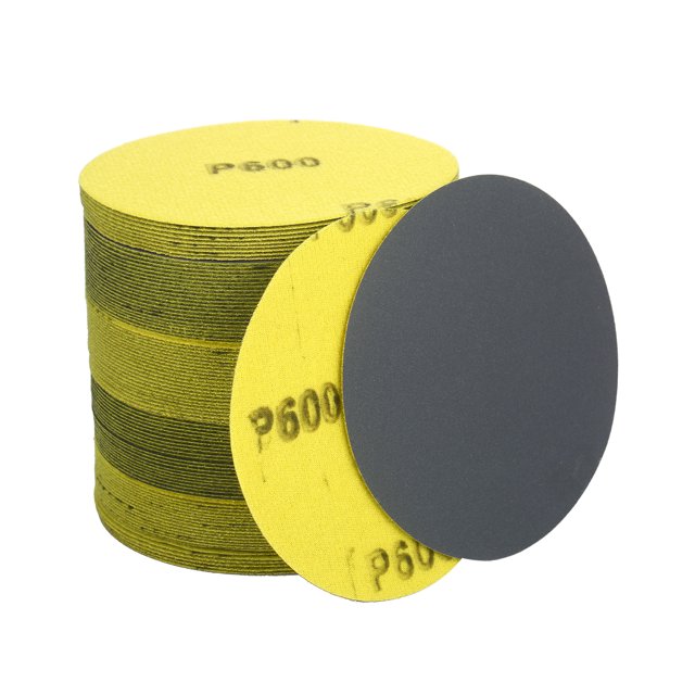 Discos de lija surtidos 4 5 pulgadas Granos 60/120/320/600/1000 Paquete de 100 TFixol