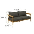 thumbnail image 3 of Wren Sofa in Natural Flint Gray, 3 of 10