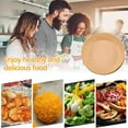 thumbnail image 4 of Air Fryer Liner Round: 200PCS 6.3in Air Fryer Parchment Paper Disposable Liner, 4 of 9