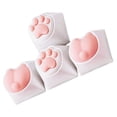 thumbnail image 2 of SHISUYAN 4pcs Cat Paw Keycaps Mechanical Keyboard Keycaps Gaming Keycaps Cat Keycaps, 2 of 9