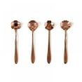 thumbnail image 6 of Japanese Style Stainless Steel Solid Color Coffee Spoon Flower TOPWONER Mixing Spoon, 6 of 8