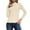 Beige, variant on EDFBUYKRS Female Sweaters Women’S and Women's Plus Cozy Yarn Crewneck Cardigan Sweater with Long Sleeves, Midweight Fall Sweater M