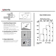 thumbnail image 4 of Berta 3/4" Overlay 105 Degree Face Frame Cabinet Hinges (30 Pack), 4 of 6