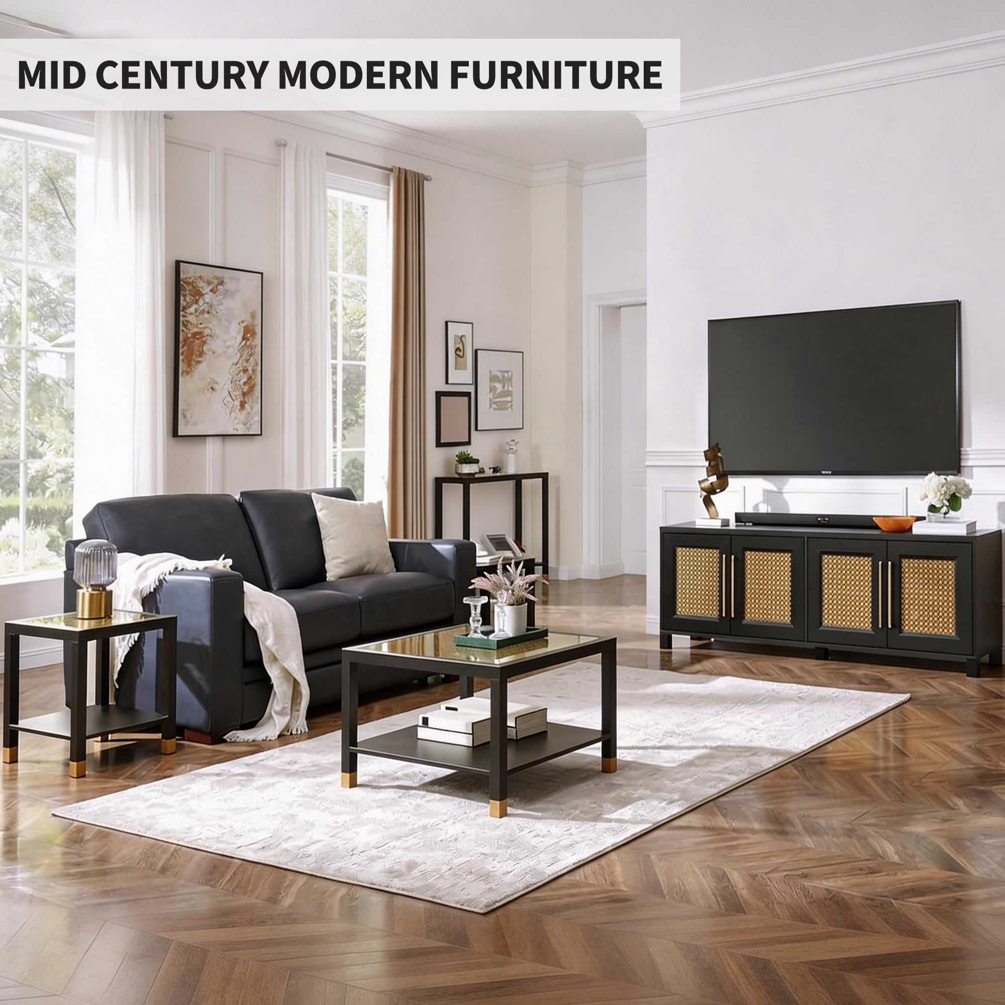 2-Tier Glass Entryway Console Table, Narrow Sofa Table with Storage Shelf, Tempered Glass Foyer Table with Gold & Black Metal Frame, Modern Accent Table for Hallway Living Room Corridor Office