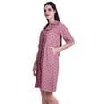thumbnail image 3 of Moomaya Maternity Summer Clothe Printed Womens Nightgowns Cotton Sleepwear-S-XXL, 3 of 6